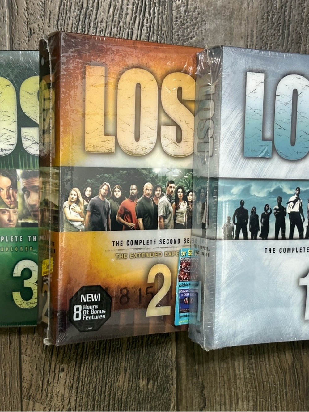 Lost Complete Season 1, 2 and 3 TV Series DVD Video
- New Sealed Collections
